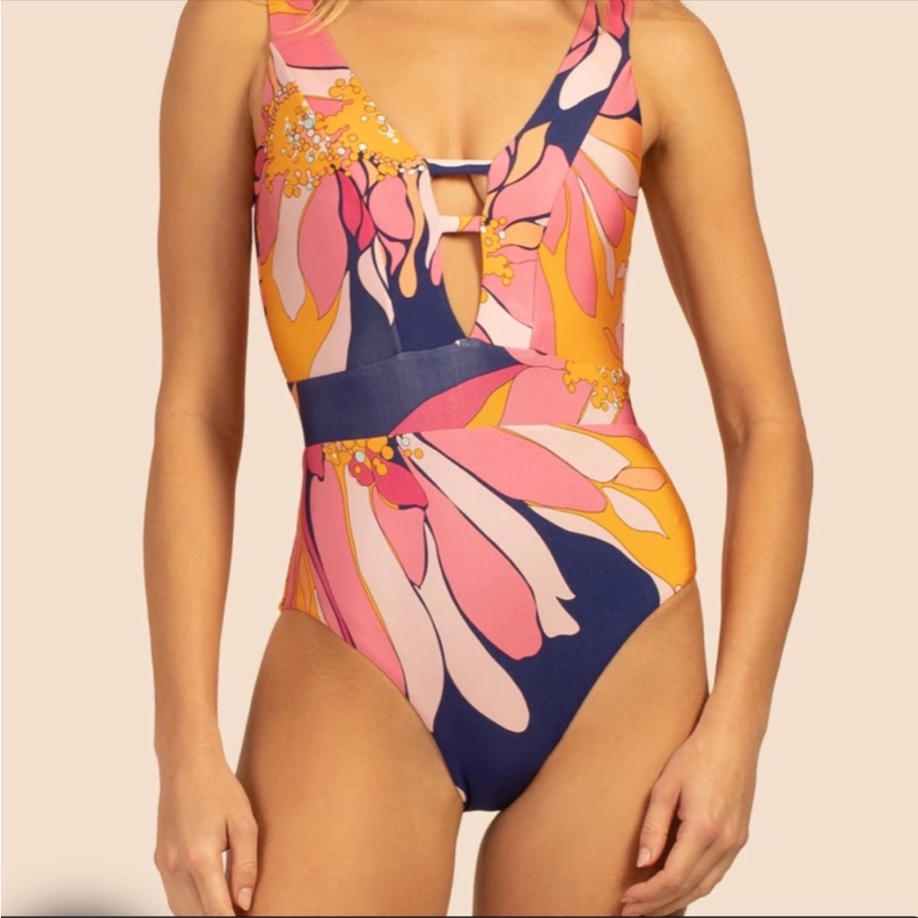 Nwt Trina Turk One Piece Swimsuit